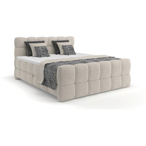 Sembella Postelja Boxspring Brisbane, Krem Barve, 180x200 Slike