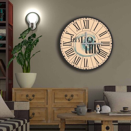 Wallity zidni sat 5050MS-060, 50 cm Cene