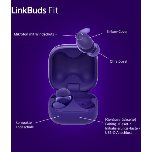 Sony LinkBuds Fit vijolicni Cene