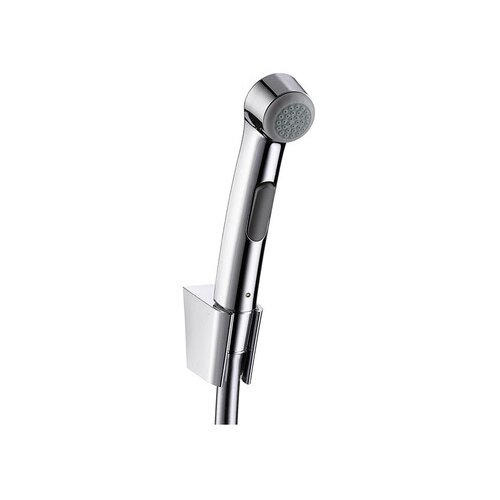Hansgrohe S EcoSmart+ 25 Chrome higijenski tu&amp;scaron; set: ručni tu&amp;scaron; sa aktivatorom mlaza, 1600 crevo za tu&amp;scaron; i držač za ručni tu&amp;scaron; 32128000 Slike