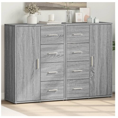 vidaXL Komoda 2 kom boja hrasta sonome 60x31x84 cm konstruiranog drva Cijene