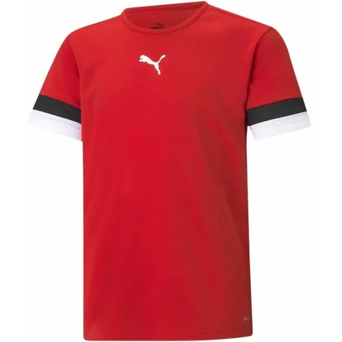 Puma TEAMRISE JERSEY JR Dječja majica za nogomet, crvena, veličina
