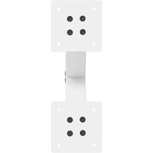 Noge za klubsko mizico v obliki črke X, 2 kosa, bele, 30 x (30-31) cm, jeklo Slike
