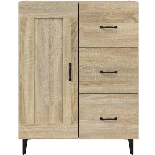  Komoda boja hrasta sonome 69,5x34x90 cm od konstruiranog drva Slike