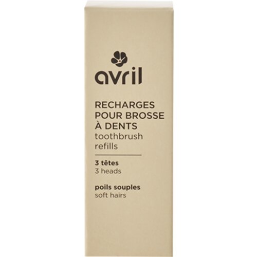 Avril Toothbrush Head Refills - Soft Cene