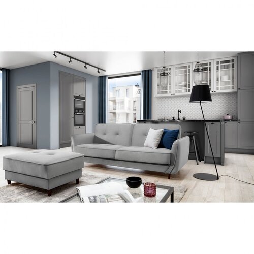 ELTAP Elegantna sofa Bellis s leajem i spremitem-Monolith 84 Cene
