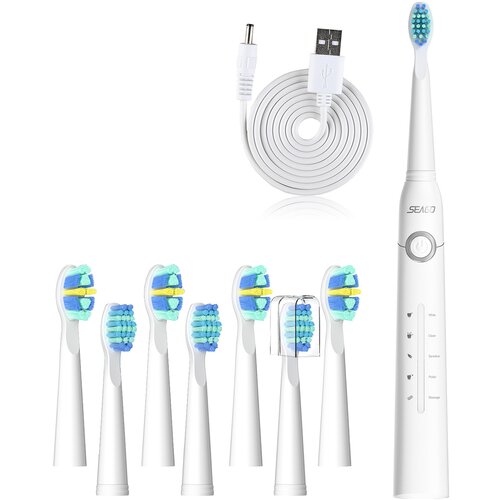 INF Sončna električna zobna &amp;scaron;četka s 5 načini či&amp;scaron;čenja White, (5000130490) Slike