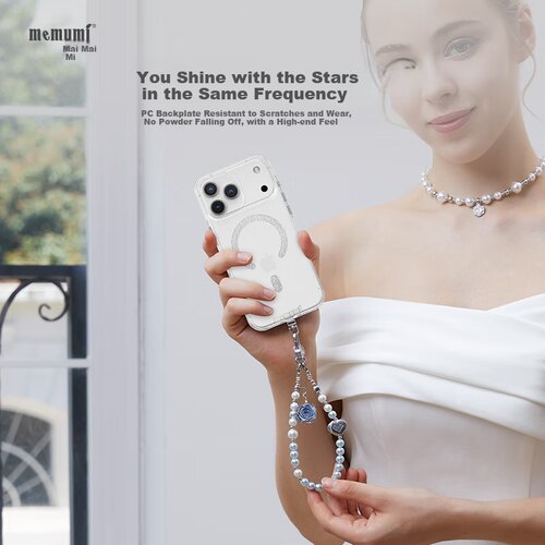  memumi maska za mobilni telefon iphone 17 pro, srebrna Cene