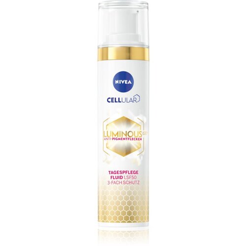 Nivea cellular luminous 630 antispot SPF50 dnevna tekućina protiv pigmentnih mrlja 40 ml za žene Slike