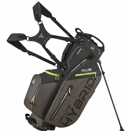 Big Max Dri Lite Hybrid Plus Black/Storm Charcoal/Lime Golf torba