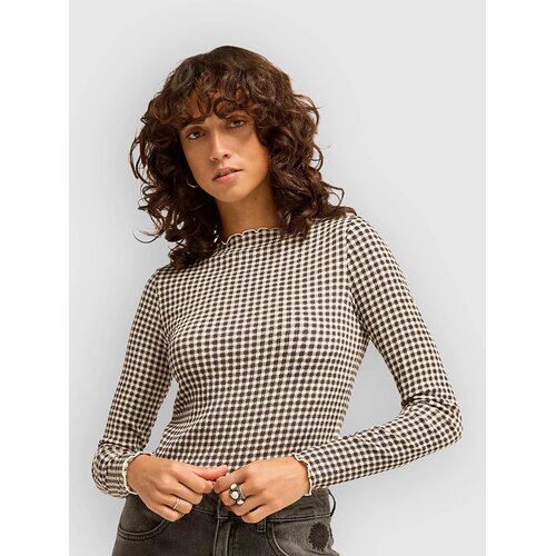 Billabong Way Out Checks Long Sleeve T-Shirt black pebble Cene