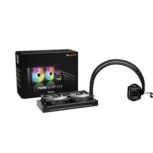 BE QUIET Be quiet!Pure loop 3 lx, 240mm, pwm pump, two light wings lx pwm fan 120mm ( BW030EU ) Cene