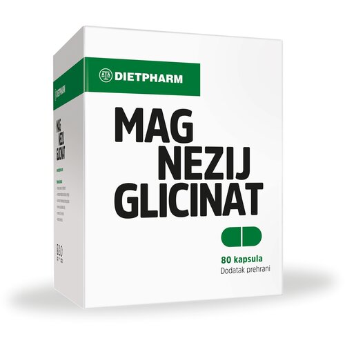 Dietpharm magnezijum glicinat, 80 kapsula Cene