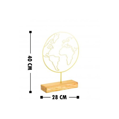Wallxpert stona dekoracija world gold Slike