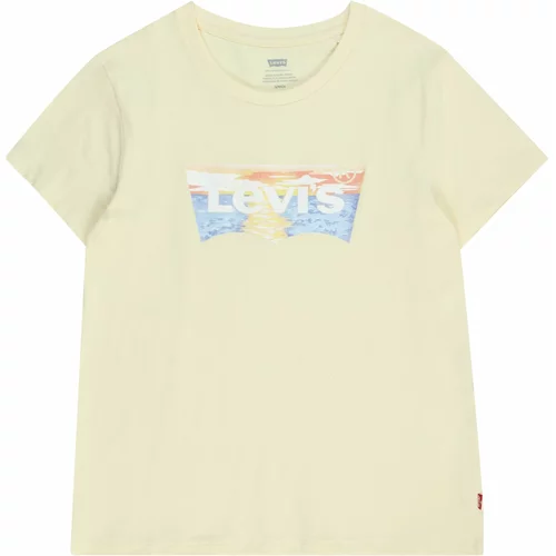 Levi's Majica opal / pastelno žuta / svijetlocrvena / bijela