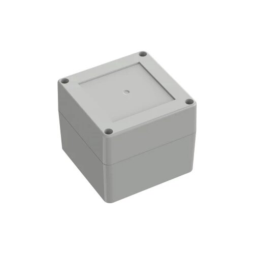 TRU COMPONENTS 6U07090908119 TC-13865088 industrijsko kućište 90 x 90 x 75 polikarbonat svijetlosiva 1 kom. Cene