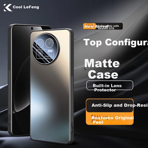  Coollefun Maska za mobilni telefonrealme GT 8, Srebrna Slike