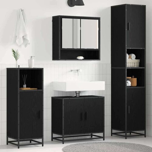  Set namje&scaron;taja za kupaonicu 3 pcs hrast artisan 90 x 33 x 60 cm Cijene