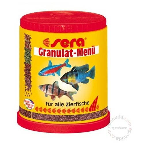 Sera hrana za ribice Granules Menu, 150 ml Slike