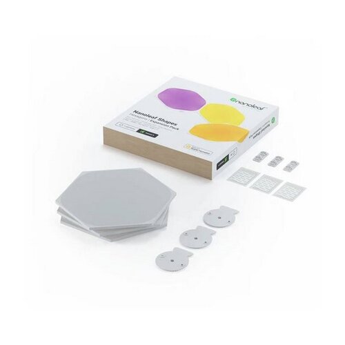 Nanoleaf Razširitveni set LED šestkotniki 2. generacija (2 W, d 23 cm x š 20 cm x v 0,6 cm, 3-delni) Cene