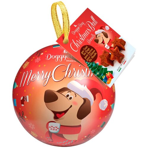 Doggye Bag pribolj&amp;scaron;ek za pse Christmas Ball 90 g Slike
