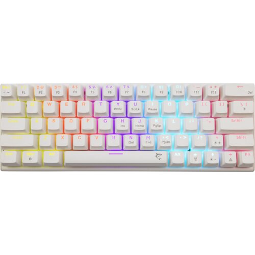 WHITESHARK KEYBOARD GK-002211V2 WAKIZASHI-2 / Bela US-RED.SW, (5000009750) Cene