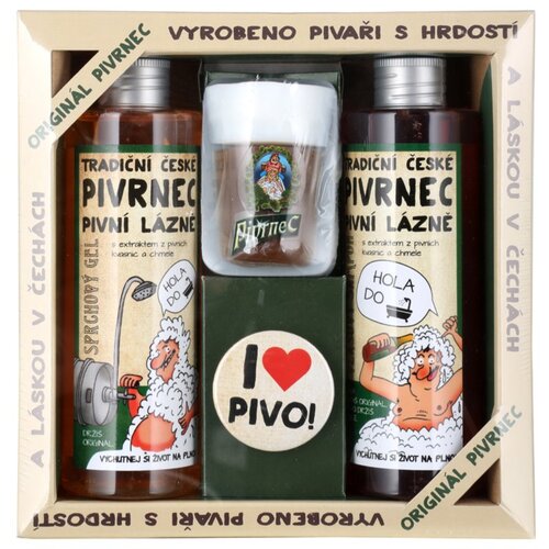 Bohemia Gifts & Cosmetics Beer set (za telo in lase) za moške Cene