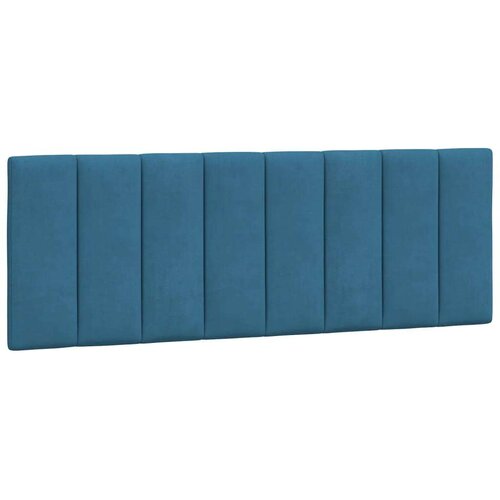 VidaXL Krevet s madracem plavi 140x200 cm bar&amp;scaron;unasti Slike