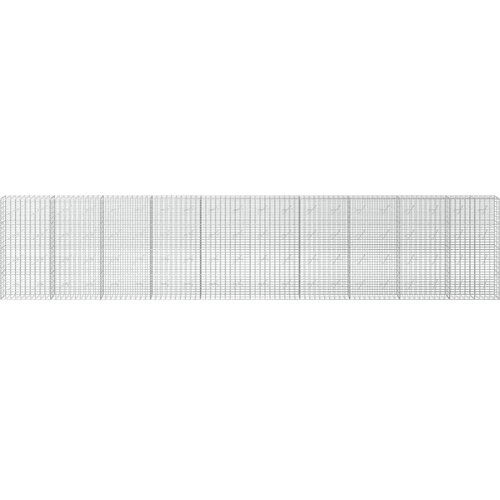  Gabion s žicom debljine 3 5 mm i mrežom 5x10 cm 1000x10x200 cm - 10 cm 200 cm 1000 cm Slike
