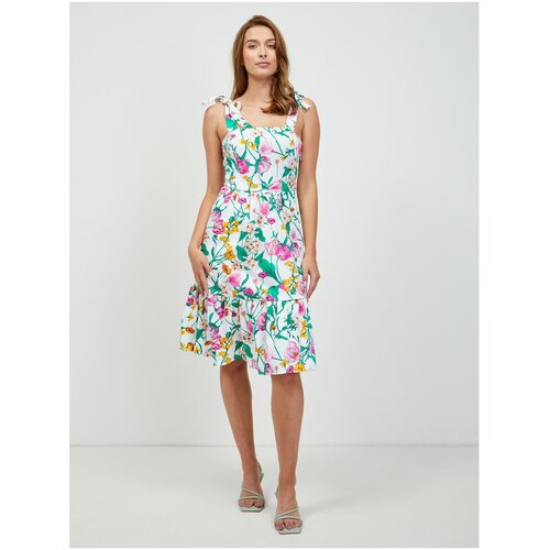 Orsay White Floral Dress for Hangers - Women Cene