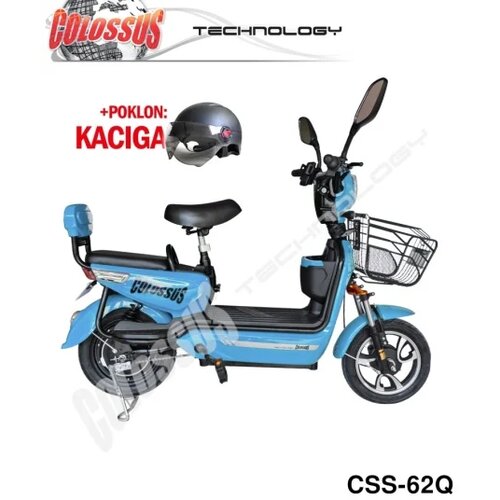 Colossus električni bicikl scooter CSS-62Q plavi Cene