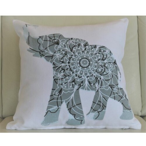 Jastuk dekorativni slon gray 40x40 Slike