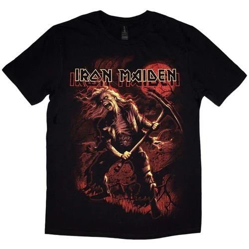 Iron Maiden Majica Benjamin Breeg Red Graphic Unisex Black XL