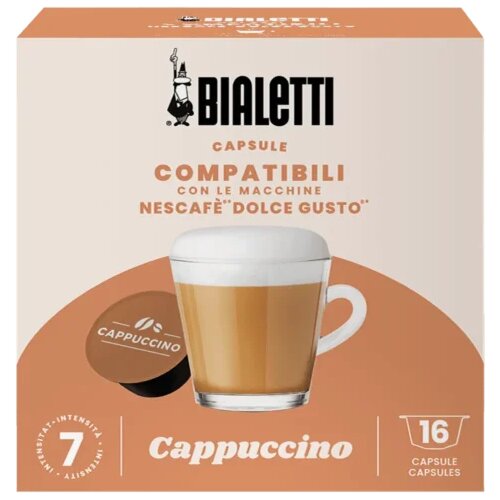Bialetti kapsule Dolce Gusto kompatibilne Cappuccino 16/1 Slike
