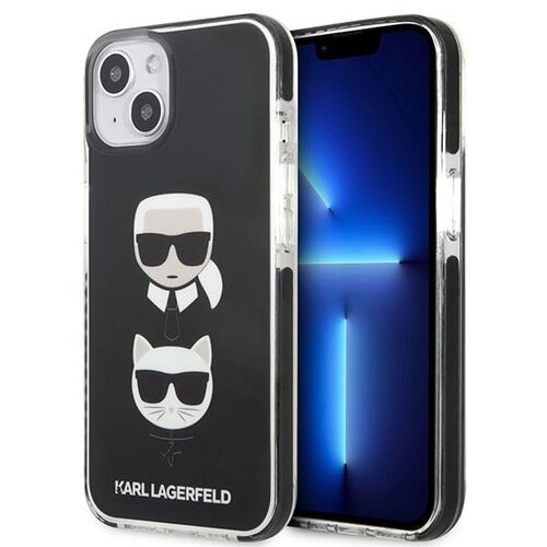 Karl Lagerfeld OVITEK ZA IPHONE 13 MINI 5.4 ČRN KARL&CHOUPETTE, (21970611) Cene