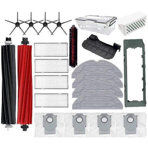 INORCO Zdruljiv S8 / S8 Plus/s8 Pro Ultra rezervni deli Hepa Filter Roller Mop Cloth Dust Bag Accesso, (22017212) Cene