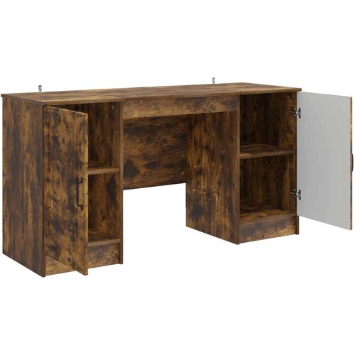  Stol Dimljeni hrast 142 5 x 50 x 75 cm Konstruirano drvo - Dimljeni hrast Slike