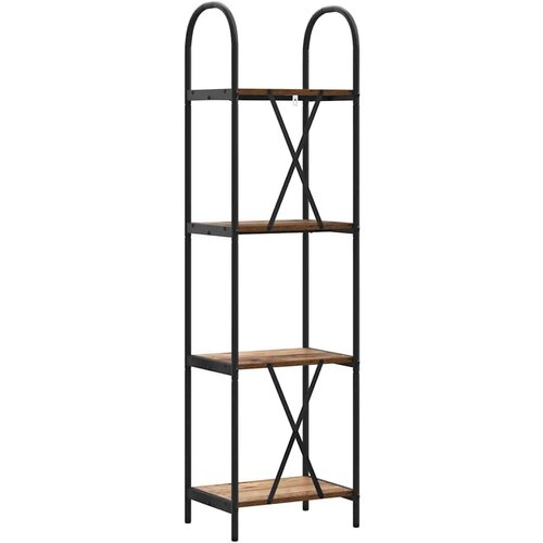 VidaXL Polica Staro drvo 40 x 30 x 146 cm Konstruirano drvo Slike