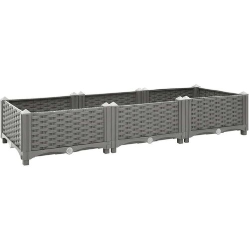  Visoka greda 120x40x23 cm polipropilen, (20759088) Cene