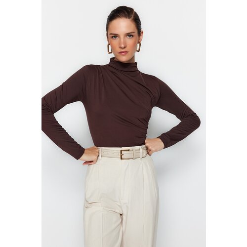 Trendyol Bodysuit - Brown - Slim fit Slike