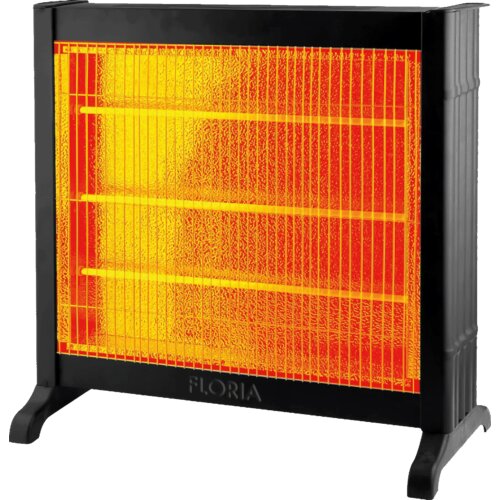 Floria ZLN2303 Grijalica sa halogenim ( kvarcnim ) grijačem, 2100 W, Crna Slike