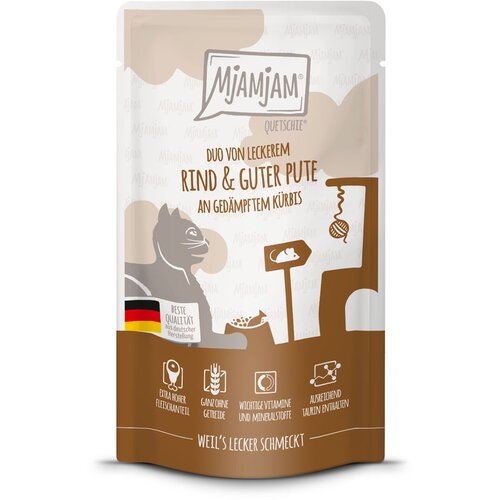 MjAMjAM Quetschie 12 x 125 g - Govedina i puretina Cijene