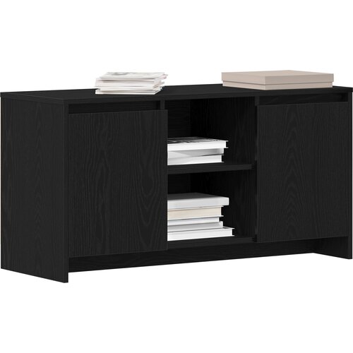  ormar Crni hrast 102 x 37,5 x 52,5 cm Konstruirano drvo Slike