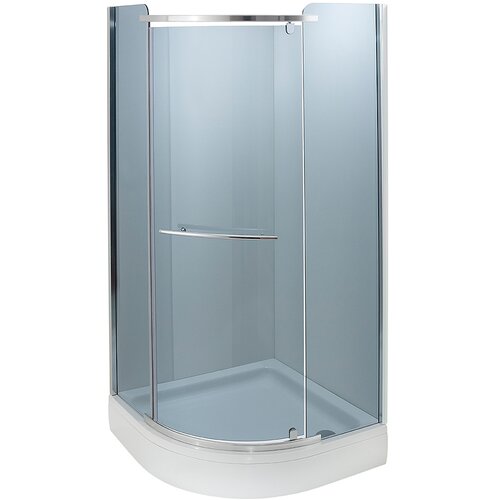 AQUAART tuš kabina wellness lugo 80 polukružna s kadom 80x80x205 cm Cene