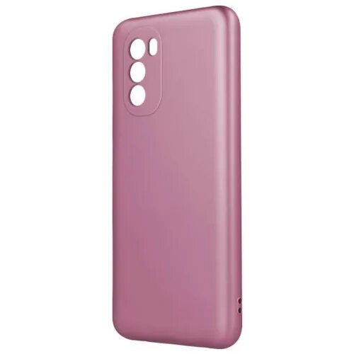 Onasi Silikonski ovitek Metalik za Xiaomi Redmi Note 11 4G / Redmi Note 11s 4G - roza Slike