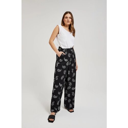 Marisse Women's Trousers L-Sp-4340 Black Cene