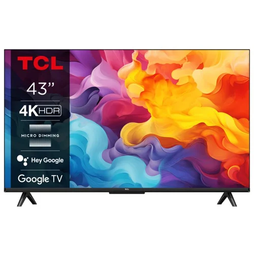 Tcl 43"V6B 4K TV Google OSHDR10 and HDR HLG...