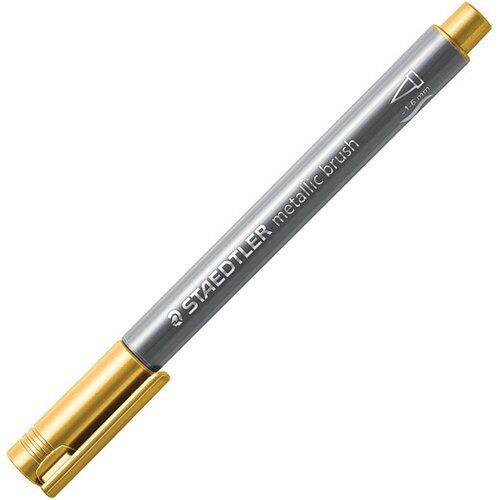 Marker nepermanentni 1-6mm metallic brush staedtler 8321-11 zlatni Cijene