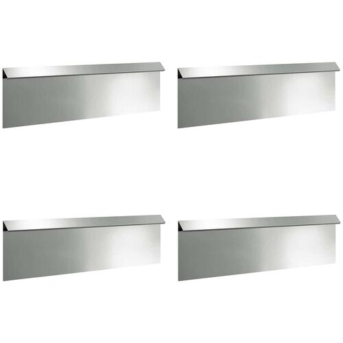  Ograde protiv puževa 8 pcs Srebrno Cinkani čelik Slike