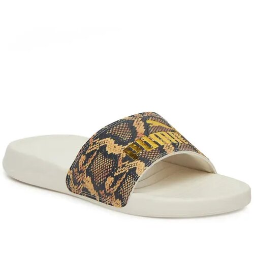 Puma ženske papuče popcat 20 snake chic, bež Slike